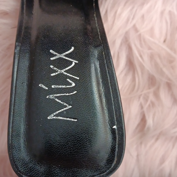 PRE-LOVED MIXX PEARL ANKLE STRAP OPEN TOE STILETTO SANDALS-7 - Picture 7 of 8